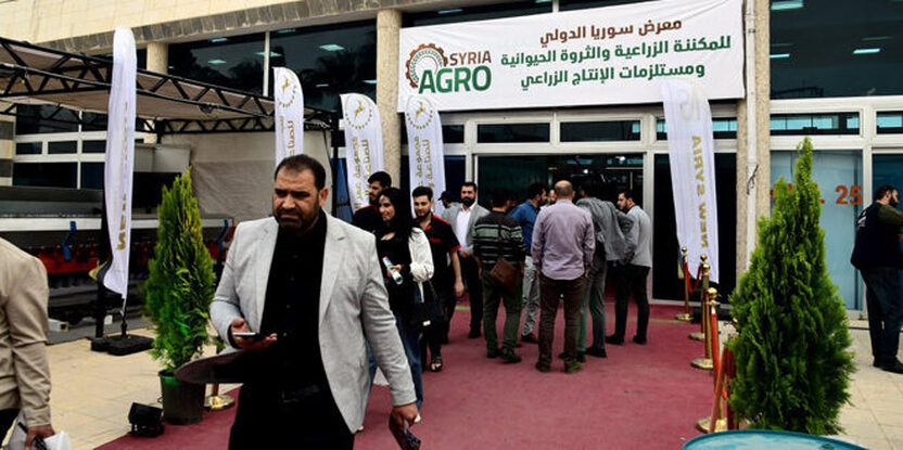 سوريا تسعى إلى إنعاش اقتصادي عبر إطلاق معرض "أغرو سوريا"
